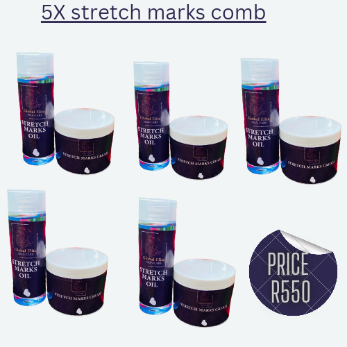 5X STRETCH MARKS OIL &5X STRETCH MARKS CREAM